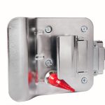 Fechadura Cromada para Porta de Entrada 02