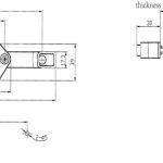 Trava Push Lock para Móveis 03